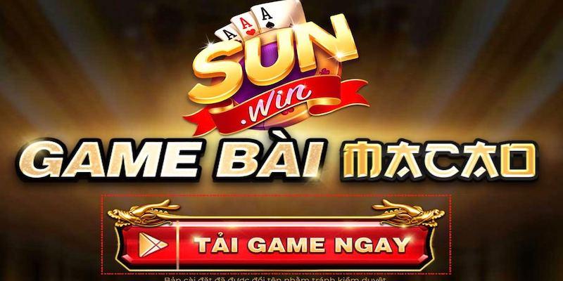 SunWin APK tải chuẩn tốc độ cao dành cho người chơi game bài macao